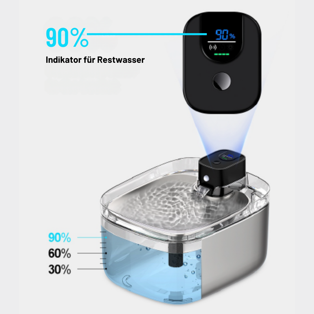 Petify Trinkbrunnen Tank 3.0 (Wireless+UV) - Petify